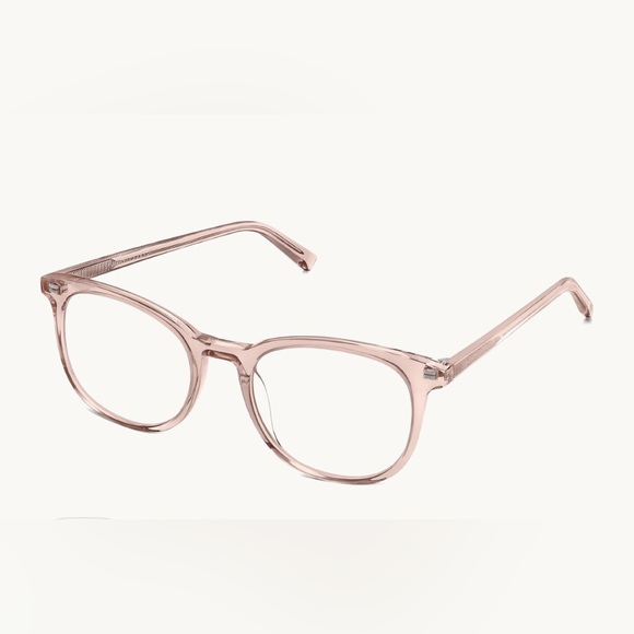 Warby Parker Durand in Rose Water, progressive non-prescription glasses - Picture 2 of 11